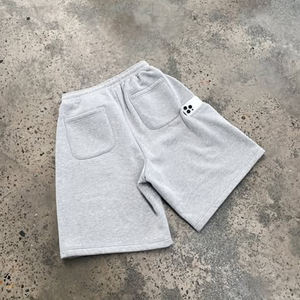 Pantalones Cortos Deportivos Bermuda Holgados de Algodón 100% Transpirables con Logotipo Personalizado de Lujo Urbano, Paquete de 3 - Product Image 3