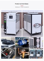 Refroidisseur d'eau industriel SHINI SIC-17W-R2, pompe à engrenages, moteur à haute économie d'énergie, haute productivité, facile à utiliser, 380V