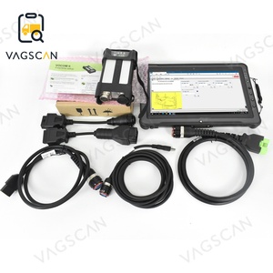 For Genuine Vocom2 Vcomii Excavator Bus Diagnostic Tool + F110 <b>Tablet</b> for Vocom II 88894000 PTT 2.<b>8</b> Euro6 Truck Scanner Tool - Product Image 5