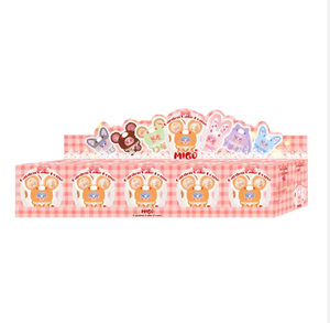Nueva llegada en stock: Caja sorpresa de peluches de la serie Baby Three Migo con temática de animales y diseño de casa de jardín, con embalaje original, para decoración. - Product Image 1
