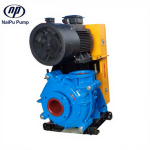 ปั๊มส่งสารแบบชั้นเดียว NaiPu 6/4D แรงดันสูง โครงสร้างโลหะผสมโครเมียม พร้อมมอเตอร์ 45 กิโลวัตต์ ระบบขับเคลื่อน CV  ปริมาณการไหล 10-5400 ลิตร/ชม. ระยะส่ง 5-118 เมตร - Product Image 3