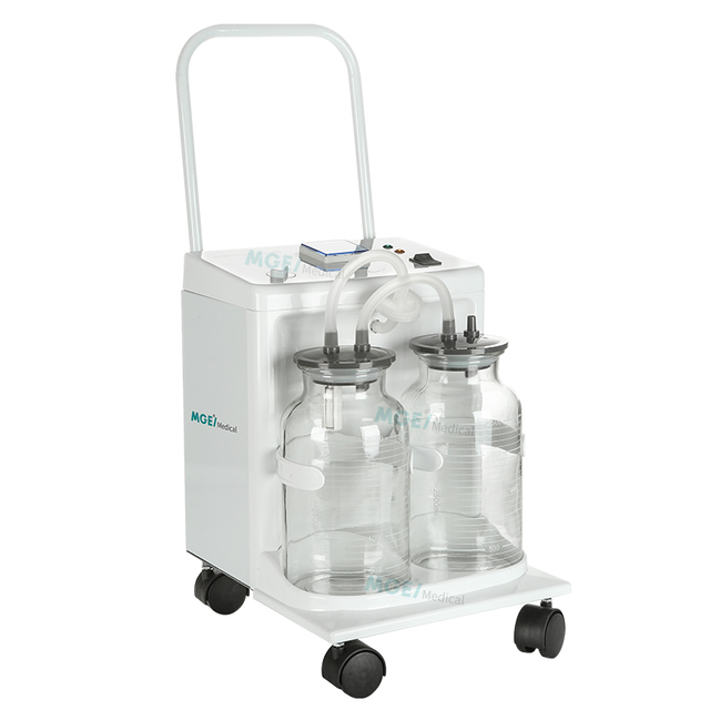 MEDIGE Professional Dental Sputum Suction Machine Portable Electric Vacuum Devices for Surgical Operation Room Medical Use