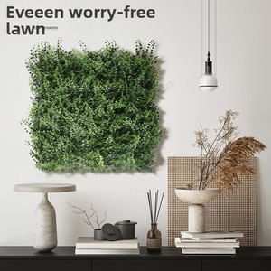 Panel de Pared de Plantas Artificiales, Jardín Vertical, Panel de Vegetación Artificial, Follaje Mixto para Decoración de Hogar, Oficina y <span class=keywords><strong>Hotel</strong></span> - Product Image 4