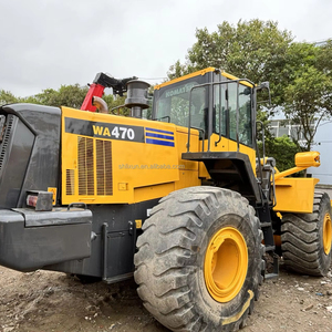 Mesin pemuat depan <span class=keywords><strong>komatsu</strong></span> WA4700 bekas 20ton pemuat roda asli Jepang digunakan <span class=keywords><strong>Komatsu</strong></span> WA470 harga rendah Kondisi Bagus - Product Image 1