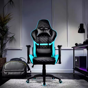 Chaise de jeu ergonomique traditionnelle pliable et convertible <span class=keywords><strong>Cougar</strong></span> avec refroidissement, pivotante à 360°, style exécutif, en cuir, avec massage pour les joueurs - Product Image 5