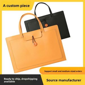 Wholesale Girls Shockproof Waterproof Laptop Messenger Bag Business Laptop Shoulder Bag for Woman PU - Product Image 3