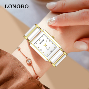 <span class=keywords><strong>Longbo</strong></span> <span class=keywords><strong>นาฬิกา</strong></span>สแตนเลสสตีลหรูหราสำหรับผู้หญิง, <span class=keywords><strong>นาฬิกา</strong></span>ธุรกิจแฟชั่น83851กันน้ำสำหรับผู้หญิงจากโรงงานที่มีคุณภาพสูง - Product Image 1
