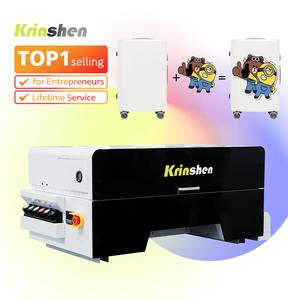 Krinshen Mini Impresora Uv Dtf Rollo a rollo Multifuncional Impresora Uv Dtf Máquina para caja de teléfono Botella Etiqueta de metal de vidrio - Product Image 1