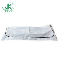Sac à corps jetable imperméable en PVC pour hôpital, salon funéraire, sac à corps