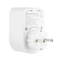 Multiprise personnalisable Pheiyon avec prise EU, adaptateur Schuko 16A, ports de sortie USB-A et Type-C, certifiée GS CE, ODM OEM DIY