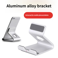 Support de téléphone de bureau, entièrement en métal, adapté aux tablettes des personnes paresseuses, portable et stable sans trembler, libérant vos mains
