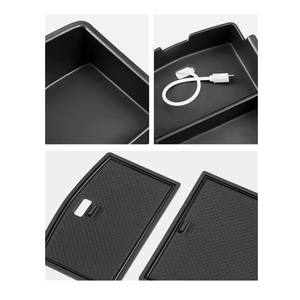Para <span class=keywords><strong>VW</strong></span> Volkswagen ID.4 ID.6 consola central caja organizadora bandeja reposabrazos caja de almacenamiento para <span class=keywords><strong>VW</strong></span> ID4 ID6 accesorios de coche - Product Image 6