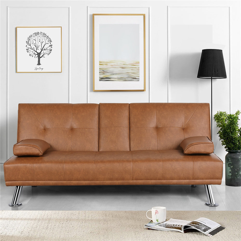 Brown Faux Leather
