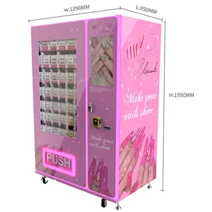 Großhandel Selbstbedienung Kosmetik-Automat Kosmetik-Makeup-Press-On-Nägel-Automat
