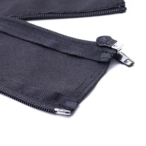 Neoprene dapat disesuaikan dengan ritsleting Lengan kabel Neoprene kabel pengatur kawat lengan manajemen