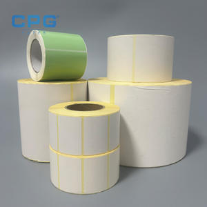 Manufacturer Direct Pallet Bulk 40x20 mm 50x30 mm Thermal Barcode Label Sticker 4x6 Direct Thermal Shipping Labels Paper - Product Image 1