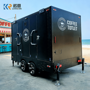 Remolque Sanitario Móvil para Capacitación Corporativa, Baño Premium con Equipo AV para Sesiones de Trabajo Profesional al Aire Libre - Product Image 1