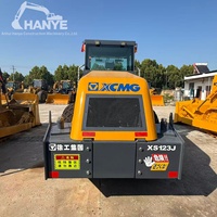 Rullo Compattatore Usato XS123J in Buone Condizioni, Rullo Vibrante Monotamburo con Motore Diesel Cummins, Pompa ad Alte Prestazioni, Direttamente dalla Fabbrica
