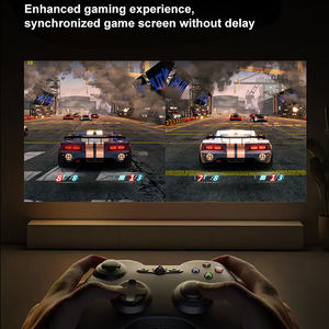 First One MINI 720P Portable Interactive Touch Android 13,0 HD Video Projector con Youtube y <span class=keywords><strong>Netflix</strong></span> - Product Image 4