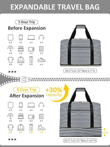 Sac de voyage pliable et extensible, idéal <span class=keywords><strong>pour</strong></span> le yoga, les exercices, les séjours d'une nuit, <span class=keywords><strong>pour</strong></span> femmes et hommes - Best-seller - Product Image 3