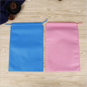 ถุงของขวัญแบบมีเชือกผูก รีไซเคิลได้ ผลิตตามสั่ง สำหรับใส่รองเท้าและเสื้อผ้า ป้องกันฝุ่น - Product Image 3