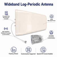 Antenne Yagi large bande 698-4000 MHz, polarisation verticale, 50W, connecteur N femelle, antenne directionnelle, couverture extérieure 2G 3G 4G 5G LTE