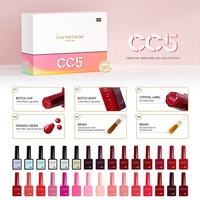 CANNI HEMA FREE Prix de gros CC4-CC6 9ml 30pcs/Kit Soak Off UV Gel Nail Polish Kit Nail Salon nails kit professional uv gel