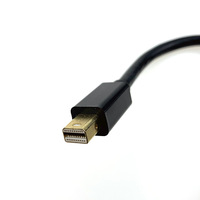 Magelei chapados en oro de Mini DisplayPort a HDMI 4K Cable adaptador Mini DP a HDMI convertidor Compatible para MacBook Pro MacBook Air