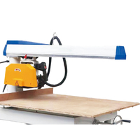 Scie à bras radial horizontale MJ2238/MJ2236, machine universelle pour le travail du bois avec moteur de 3 kW et lame de 305 mm pour une découpe de précision des plaques
