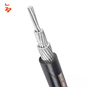 Câble de dérivation de service aérien 600V AAC + conducteur ACSR 6AWG câble duplex/triplex - Product Image 6