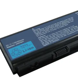 Rechargeable ACER laptop battery AS07B31 AS07B32 AS07B41 AS07B42 AS07B51 AS07B52 laptop battery for acer 6920 11.1V 4400mAh