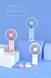 USB Pocket Mini <b>Fan</b> with Custom LOGO Rechargeable Cooling Handheld Battery <b>Fans</b> for Outdoor - Product Image 2