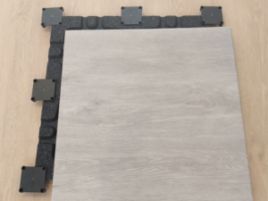 Tappetini in Gomma PVC Incastrabili, Pavimentazione in Gomma per Interni, Adatti per Pavimenti in Gomma per Palestre - Product Image 1