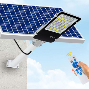 Lampadaire solaire étanche à LED pour jardin, cour, parking, route, <span class=keywords><strong>garage</strong></span>, éclairage extérieur de sécurité du crépuscule à l'aube - Product Image 4