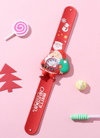 Noël Père Noël Fête Silicone Montres Jouets Mignons