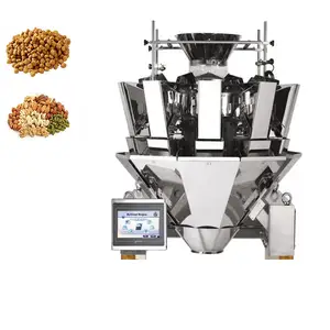 China supplier automatic 10 heads multi head weigher for dried fruit