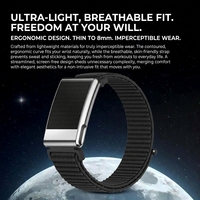 Bracelet intelligent sans écran E900, tracker de santé sportif, ECG, fréquence cardiaque, surveillance de l'oxygène dans le sang, étanche pour Android