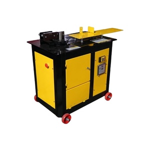 Dobladora de Barras de Acero Hidráulica Semiautomática con Control PLC - Product Image 1