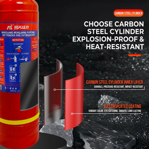 Vente Chaude Extincteur à Poudre Chimique Sèche Rouge Portable sur Mesure – Outil de Sécurité d'Urgence Fourni par le Fabricant en Gros - Product Image 4