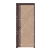 Porte intérieure en MDF au design moderne ROI HOME avec isolation phonique pour chambres, hôtels, appartements, écoles, villas
