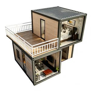 Casa Móvil Expandible con Certificación CE, Prefabricada, Diseño Modular Moderno, Panel Sándwich Transpirable, Contenedor para Uso en Hoteles y Villas - Product Image 3