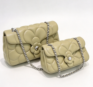 Floral Embossed Leather Flap Bag Zipper <b>Chain</b> <b>Strap</b> Square <b>Handbag</b> Women Lightweight Daily Use Multiple Colors Teen Girls - Product Image 5