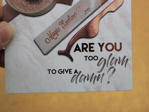 Nuevos Productos Innovadores, Etiqueta Colgante de Papel de Aluminio Dorado Rosa, Compre al por Mayor de China - Product Image 2