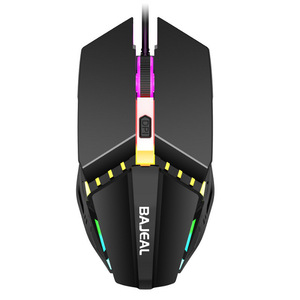 Bajal Gaming <b>Mouse</b> Wired Optical 11 Buttons RGB Backlit DPI Adjustable Right Hand Ergonomic Design - Product Image 1
