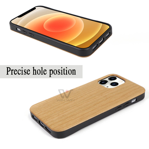 Custodie per telefoni in legno di lusso popolari Cover Mobile personalizzabile in legno vuoto per <span class=keywords><strong>iPhone</strong></span> <span class=keywords><strong>11</strong></span> Pro 12 Pro Max 13 <span class=keywords><strong>accessori</strong></span> per custodie - Product Image 3