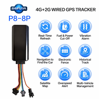 Traceur GPS P8-8P pour voiture et fourgonnette 4G GLONASS/GPRS avec détection ACC, surveillance vocale, géolocalisation, étanche, garantie 1 an