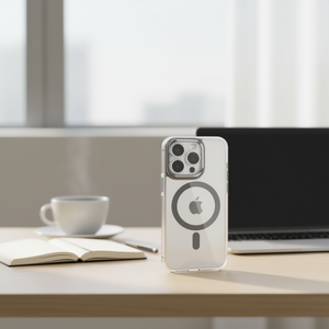 Custodia Trasparente Magnetica in TPU+PC ad Alta Resistenza e Anti-Ingiallimento per 17 Modelli di Telefoni Cellulari - Product Image 3