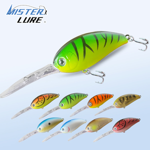MISTER LURE 12cm 16.4g Plastik Minnow Crank Bait Balıkçılık Malzemeleri Shad Yemi Tatlı Su Balıkçılığı ABS Minnow Yemi - Product Image 1