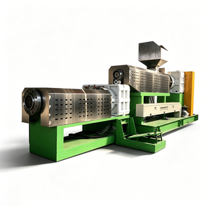 Machine <span class=keywords><strong>de</strong></span> granulation à vis simple certifiée CE pour les flocons <span class=keywords><strong>de</strong></span> bouteilles <span class=keywords><strong>de</strong></span> lait et les déchets <span class=keywords><strong>de</strong></span> fûts broyés à l'exportation - Product Image 2