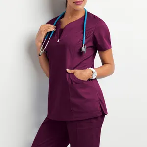 Holesale ottcrucrucrunisex Medical crucruniforms ETS aueautician crucrubs niniform et urses niniform